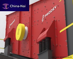 Process screener PROSCREEN-I seriesvibratingfor bulk materialsinclined