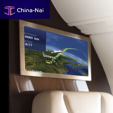 Aircraft cabin IFE Airshow® 4000for business aircraft
