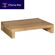 Contemporary bedside table NT01 MAX oakwalnutwaxed wood