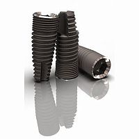 Conical dental implant Teetanium ® titaniumtapered internalinternal hexagon