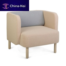 Contemporary armchair STORYfabricwith footrestwith headrest