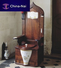 Free-standing toilet 5501raisedcommercialelongated