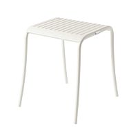 Design stool Lames Patiogalvanised steelpainted steelstainless steel base