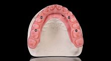 Resin dental material Basic Mono Pinkgingival