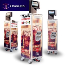 Aircraft service trolley with drinks dispenser SKYBAR SPLASH
