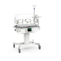 Neonatal incubator on casters EcoLa2000with monitorwith 6 operating windows