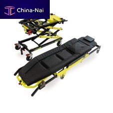 Transport stretcher trolley EA-3AD Plus for ambulanceselectricfolding