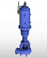 Submersible pump SPH seriescentrifugalwastewaterfor biogas