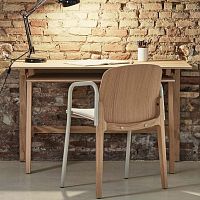 Contemporary chair MATCHindoorfabricleather