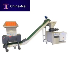 Electrical cable recycling line CR3500-15with pelletizingmetal separation