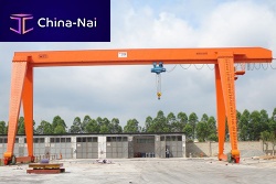 Rail-mounted gantry crane MHfor workshopsfor warehousesingle-girder