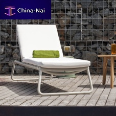 Contemporary sun lounger 100 111 CORAILfabricaluminumstackable