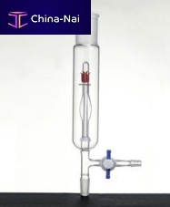 Glass laboratory tube B262910with bubble trap