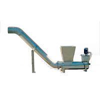 Stationary waste compactor CHP serieshorizontalhydraulic