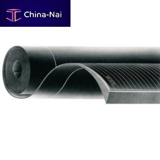 Roof waterproofing membrane DERBIGUM NTrollbituminousmade from recycled materials
