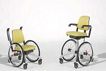 Active wheelchair LeTriple Wheelsindoorheight-adjustable