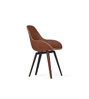 Contemporary chair SLICE DIMPLE TAILOREDindoorfabricleather