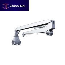 Ship crane for deckstelescopic
