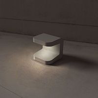 Urban bollard light FLOW: 443.Lminimalist designconcrete