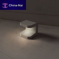 Urban bollard light FLOW: 443.Lminimalist designconcrete