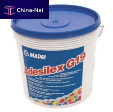 Polyurethane adhesive Adesilex G19for rubbertwo-componentelastic