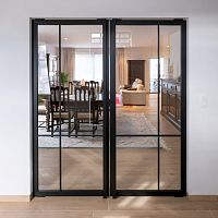 Double leaf door 5730interioranodized aluminumpivoting