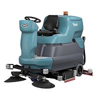 Airport scrubber-dryer T1581ride-onbattery-powered