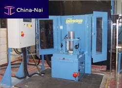 Rotating table shot blasting machine for cylindersautomaticsemi-automatic