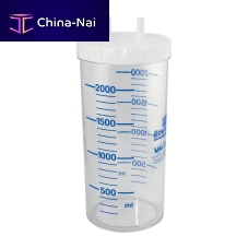 Body fluids suction jar MAK 2000autoclavable
