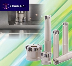 Shell-end milling tool DOFEED seriesinsertfacehigh feed rate