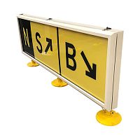 Information sign directionalstaticdynamic