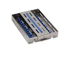 Dental instrument sterilization cassette stainless steel