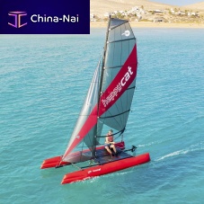 Inflatable sport catamaran HAPPY CAT STAR CARBONmultiplesingle-trapezecarbon