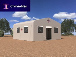 Inflatable rescue tent