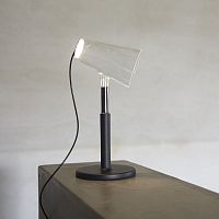 Table lamp THE SIBLINGSborosilicate glasswoodencontemporary