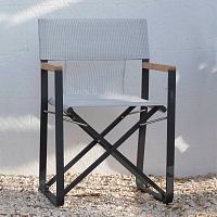 Contemporary chair Cosetteoutdoorfabricteak