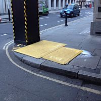Glass-reinforced plastic manhole cover SUREFOOTrectangular