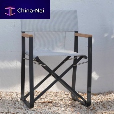 Contemporary chair Cosetteoutdoorfabricteak