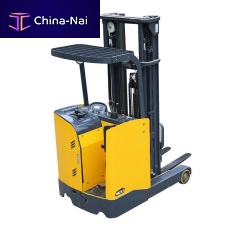 Electric reach truck FBR20-AZ1stand-ontransportloading