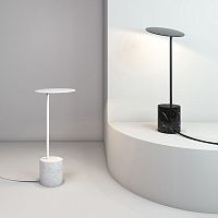 Table lamp CIRCLESacrylicmarblecontemporary