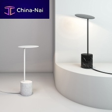 Table lamp CIRCLESacrylicmarblecontemporary