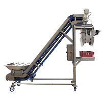 Belt conveyor inclinedtransportweighing