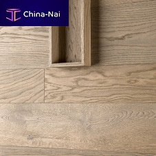 Wall-mounted decorative panel BE:WALLcoverwoodbrushed