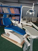 Dental unit with electric chair FD-180 with delivery systemwith LED light