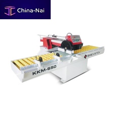 Rotary blade cutting machine for marblesingle-head