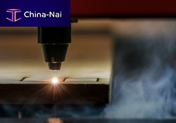 Laser cutting plasticleathertextile