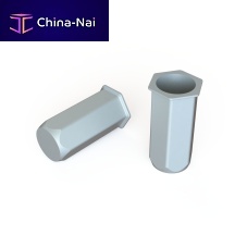 Rivet nut E TFM/CH M12hexagonalzinc-plated steelflush