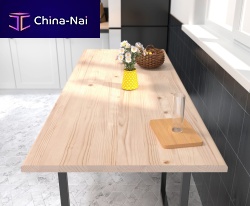 Fir countertop glue-laminated woodoiledstained