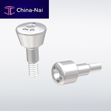 Cylindrical gingiva former 384 seriestitaniumconicalstraight