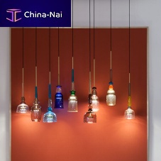 Pendant lamp I FLAUTIblown glasscontemporarycorded